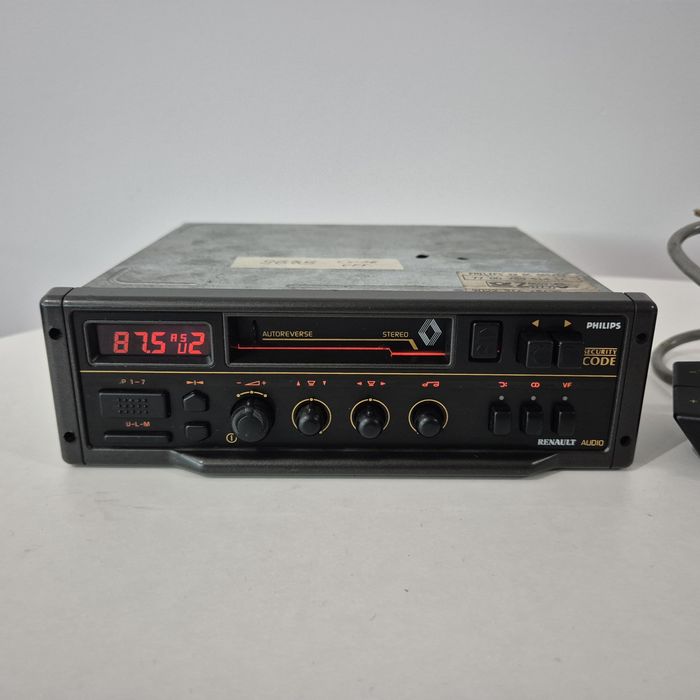 Unikatowe radio Renault Audio Philips + sterowanie joystick !! Legenda