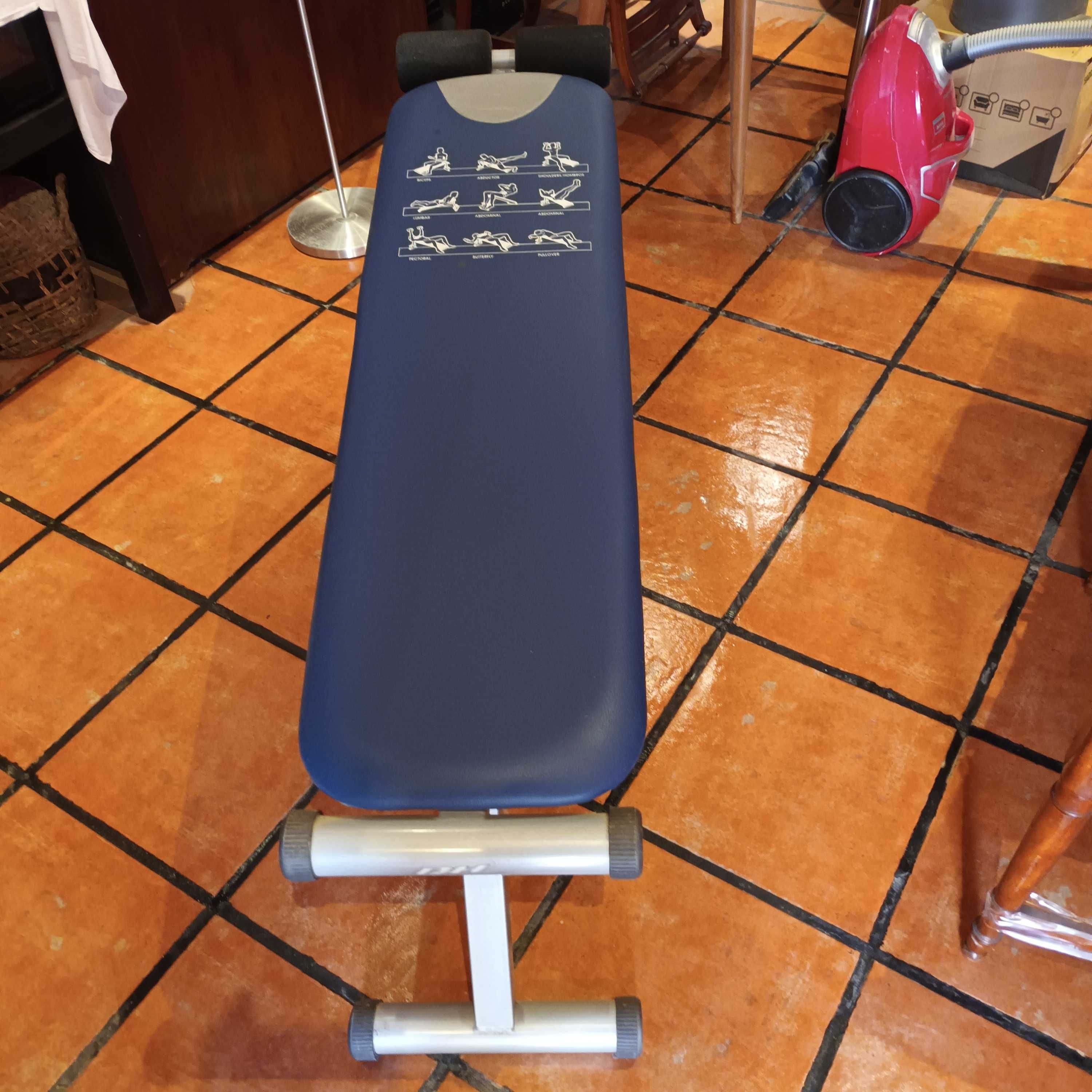 Banco de abdominais musculação