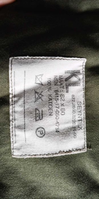 Spodnie Wojskowe Armia Holandia 100% bawełna pas 88