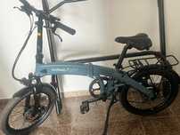 Bicicleta elétrica dobrável