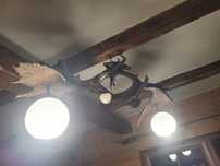 Zyrandol lampa z poroza rogi jelenia