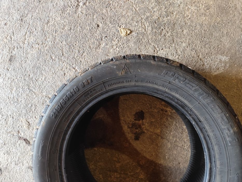 Продам резину р16 215/55