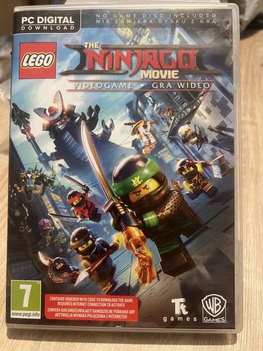 Gra PC Ninjago Lego kod dostepu