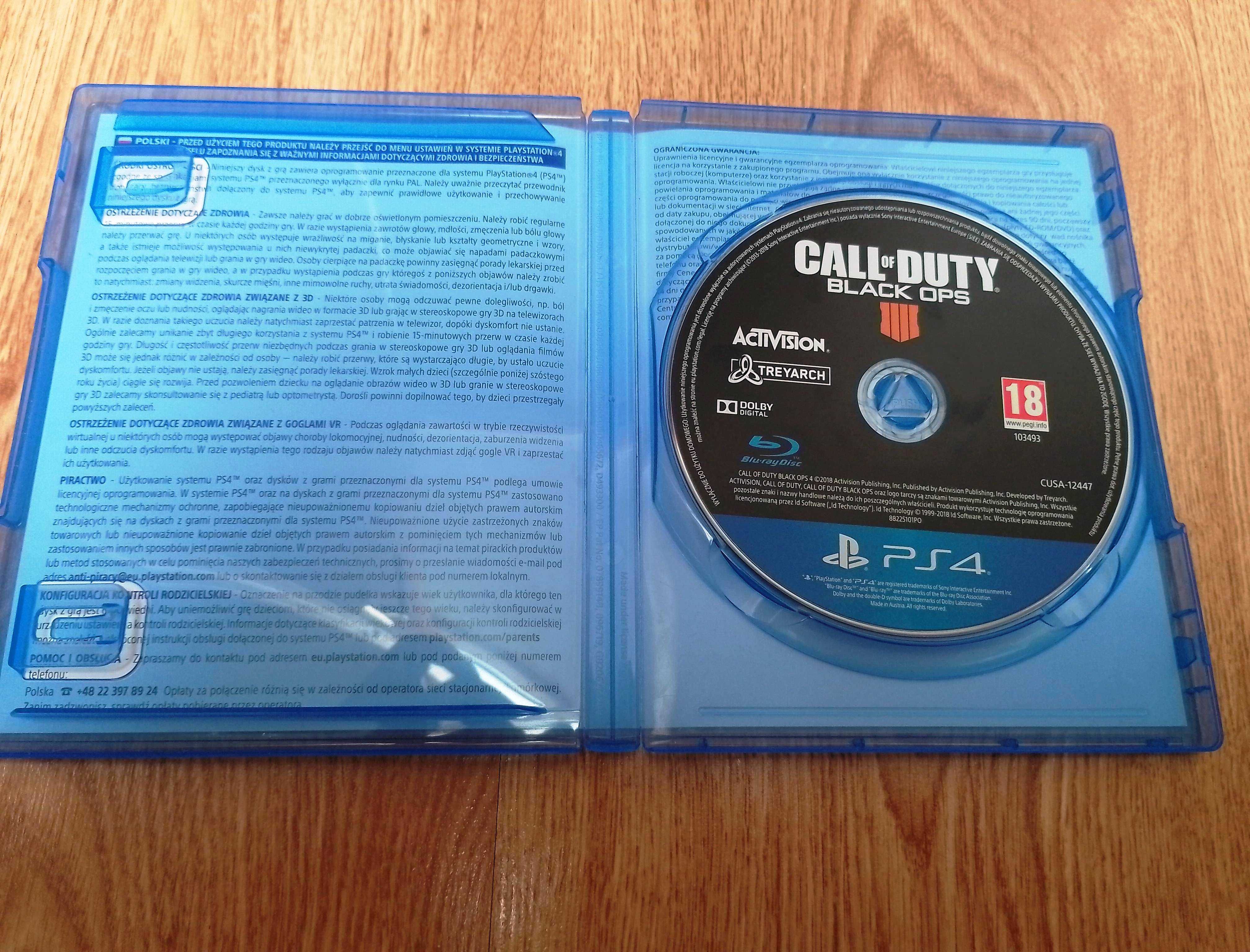 Call of Duty BLACK OPS 4 - na platformę PS4