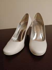 Białe buty ślubne Locci rozmiar 36