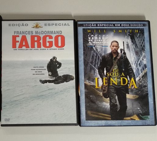 Pack DVD: Fargo + Eu sou a Lenda (ed. especiais)