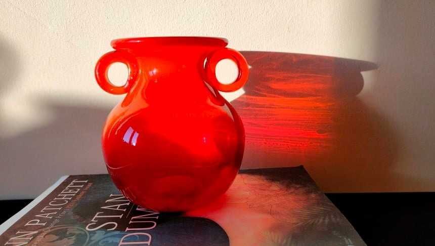 Krakowski Instytut Szkła Wazon Maluch Szkło Słuczan Orkusz