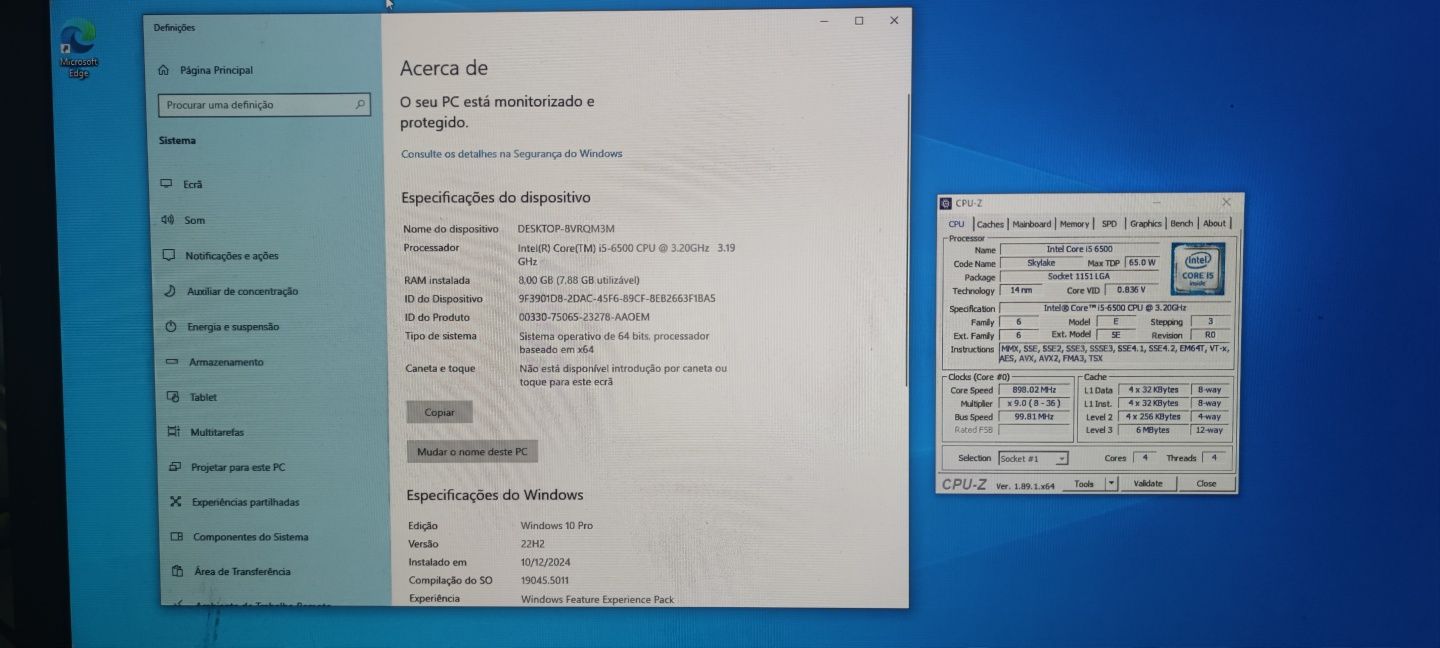 HP EliteDesk I5 6500