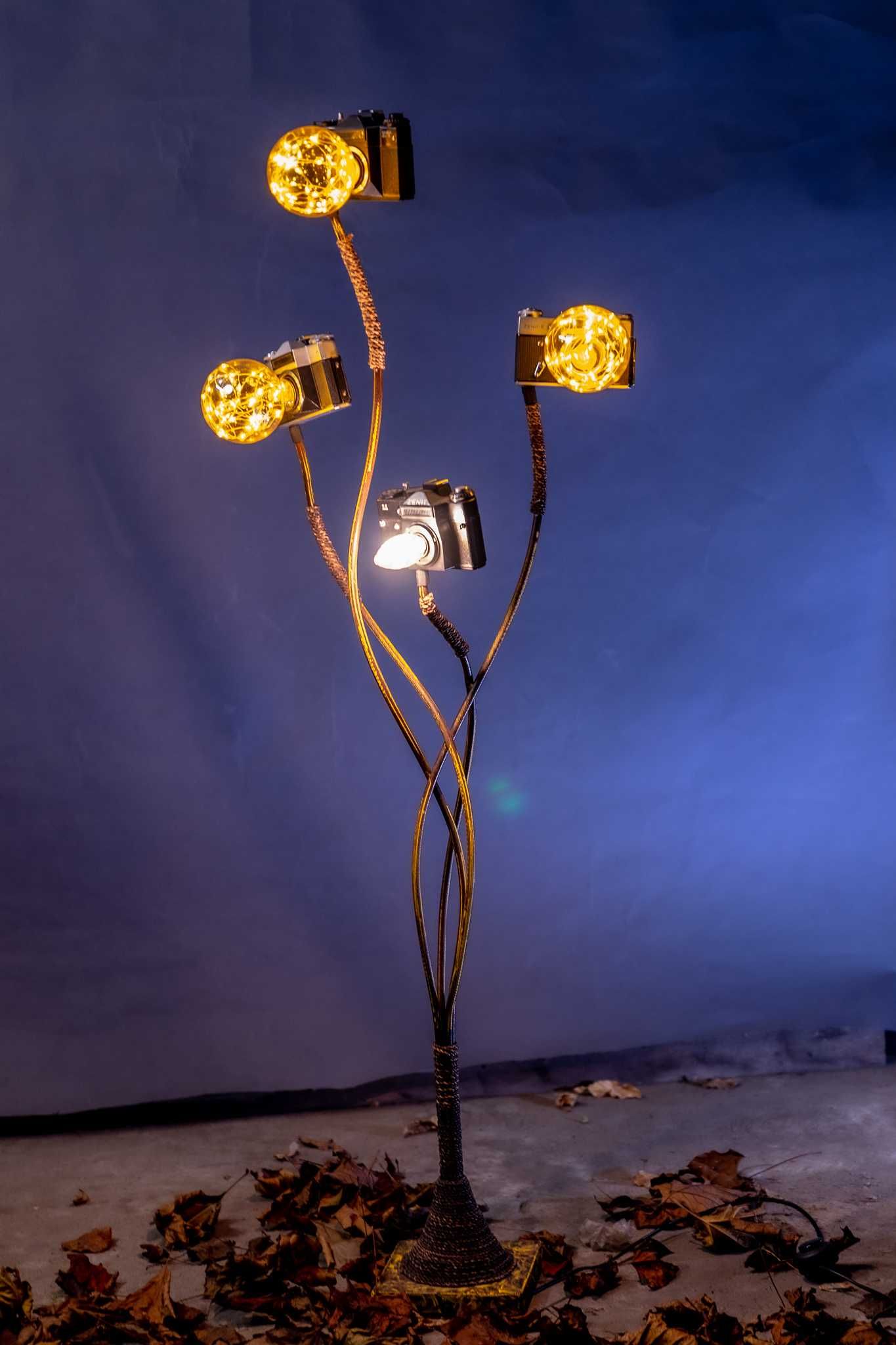 Lampa, lampka podłogowa fotograficzna z aparatów Zenit