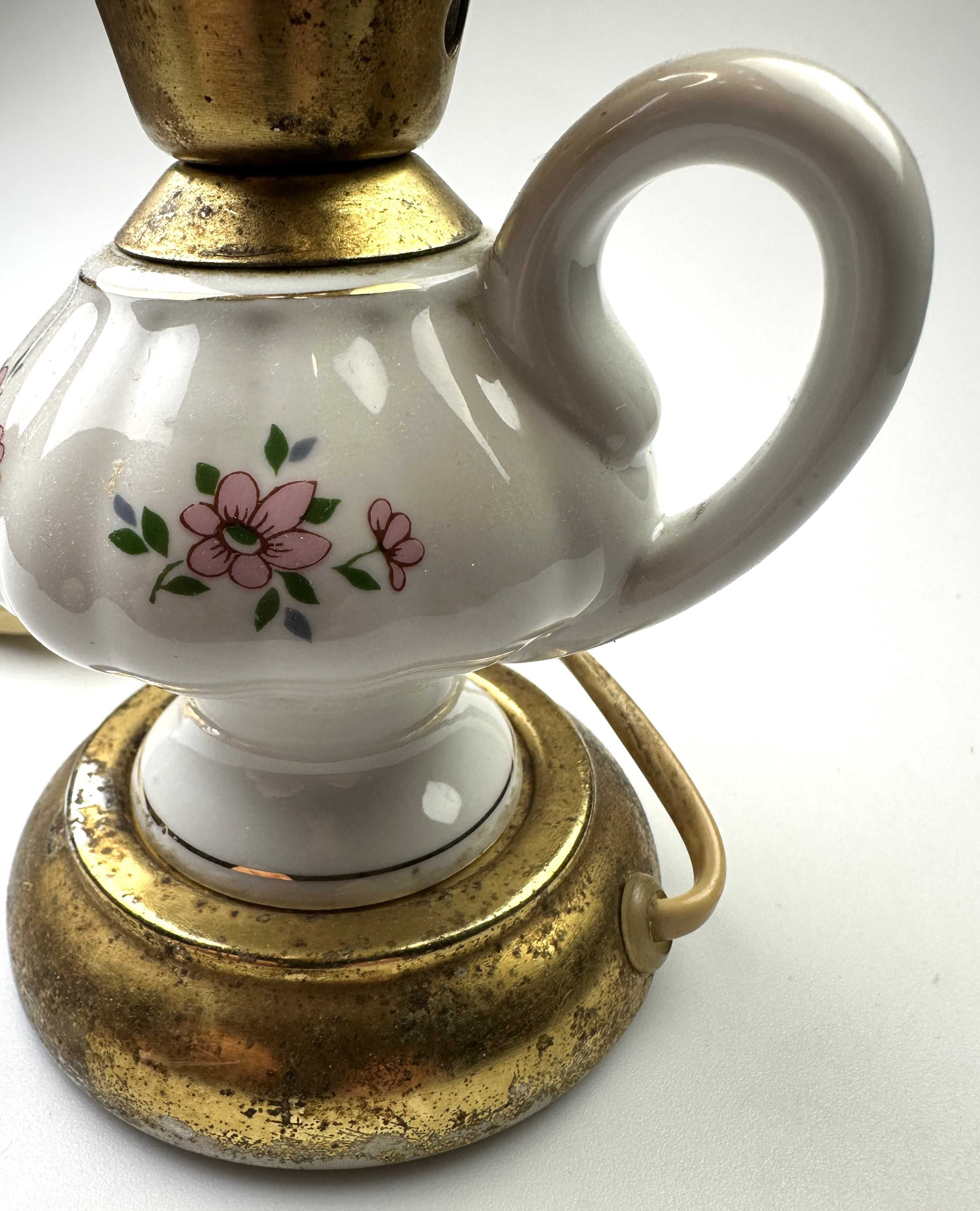 Lampka nocna ceramiczna  z czasów PRL