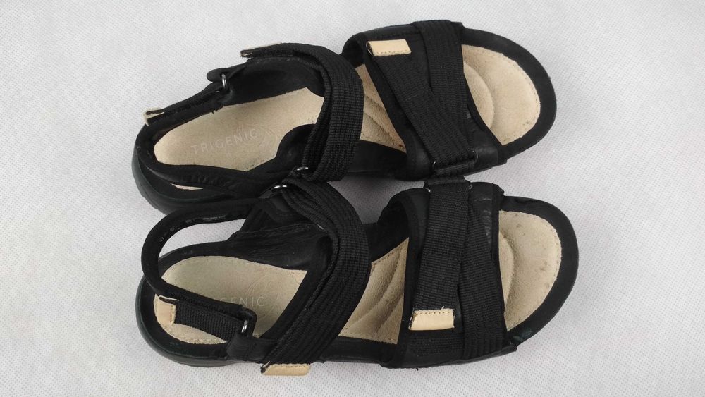CLARKS Clarks Tri Walk Klapki Sandały Sandałki Skórzane Roz. 37
