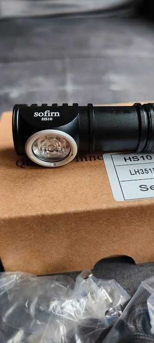 Latarka czołowa czołówka Sofirn HS10 5000K + akumulator 16340