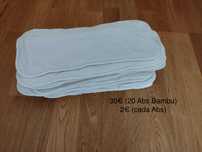 Absorventes para fraldas reutilizáveis