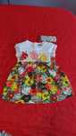 Vestido menina 6m novo