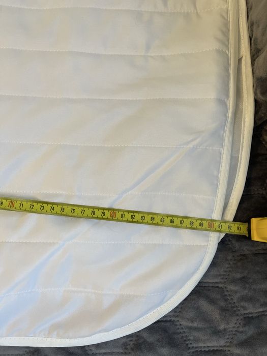 Захисний стьобаний наматрацник на гумці Simple Lite 90х200