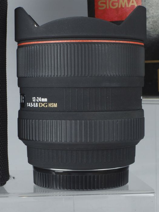 EF 12-24mm Sigma 4.5-5.6 EX DG HSM do Canon EF +pokrowiec Gwar 23%VAT