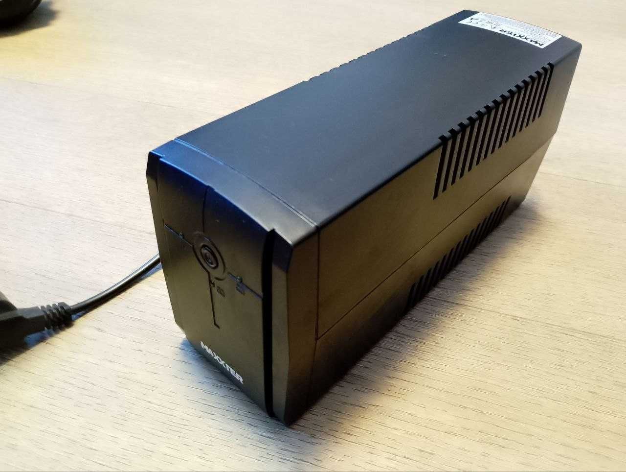 UPS Джерело безперебійного живлення Maxxter MX-UPS-B650-02 650 VA