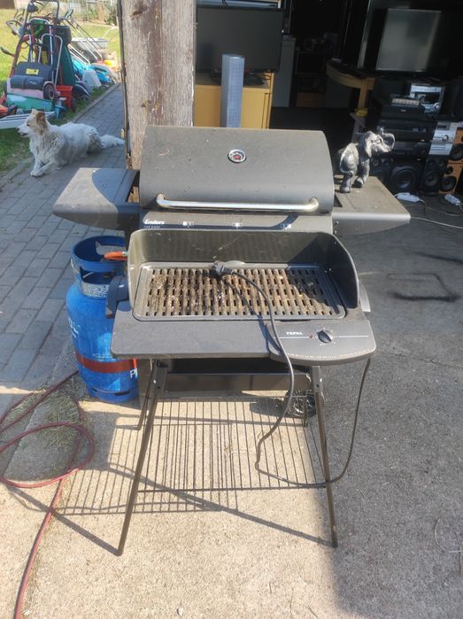 Grill elektryczny i węglowy sprawny