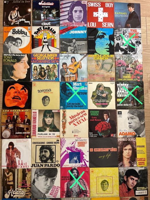 Discos / singles varios artistas