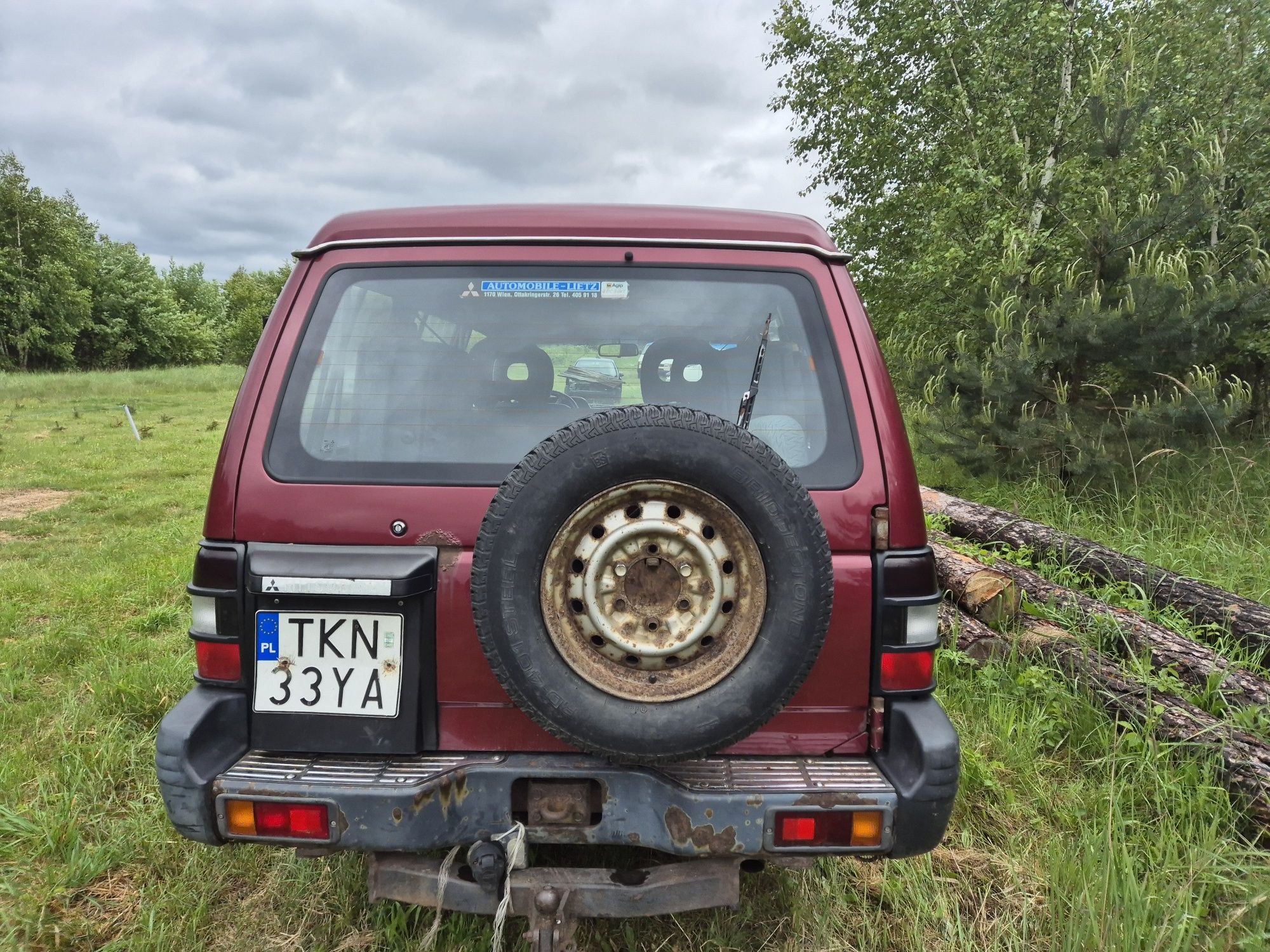 Mitsubishi pajero uszkodze