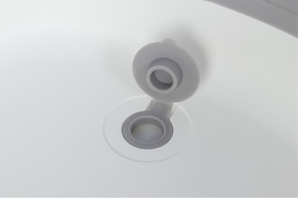 Colibro Space, дитяча складна ванна з термометром, зливом, стан нової.