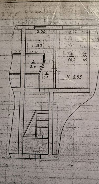 Продам 1х комнатную квартиру на Днерострое