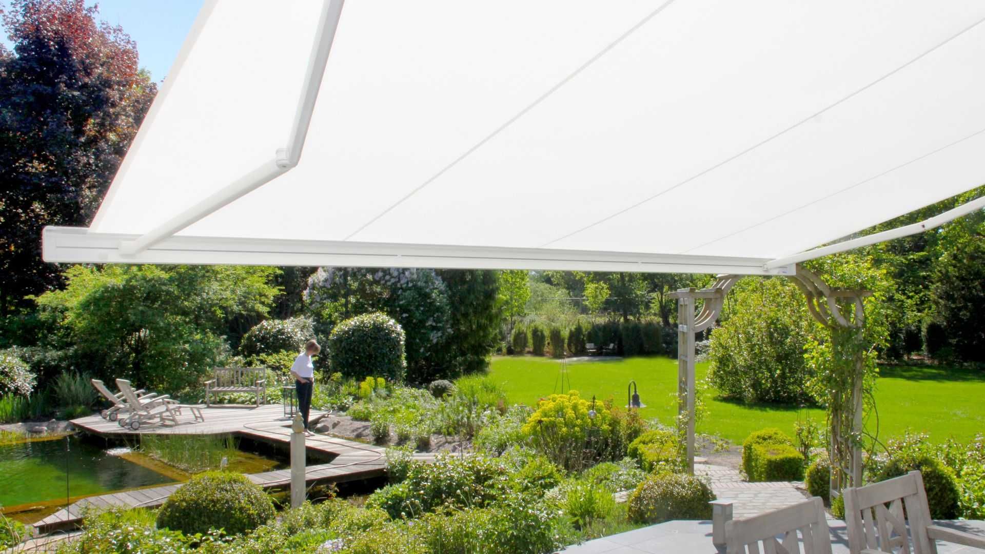 Toldo Markilux 970 Cofre Elétrico Branco