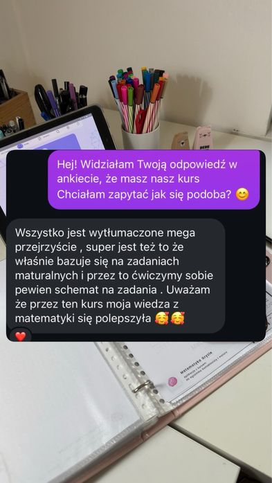 Korepetycje z nauczycielką matematyki