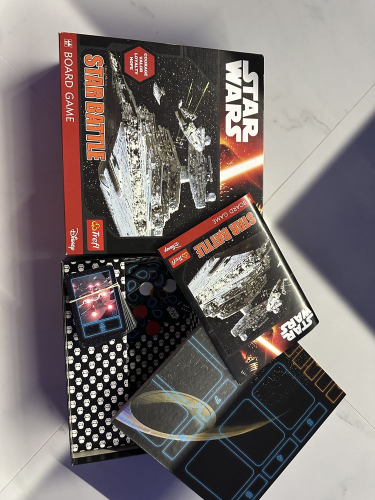 Star Wars Star Battle gra planszowa PL Rebelianci vs. Imperium karcian