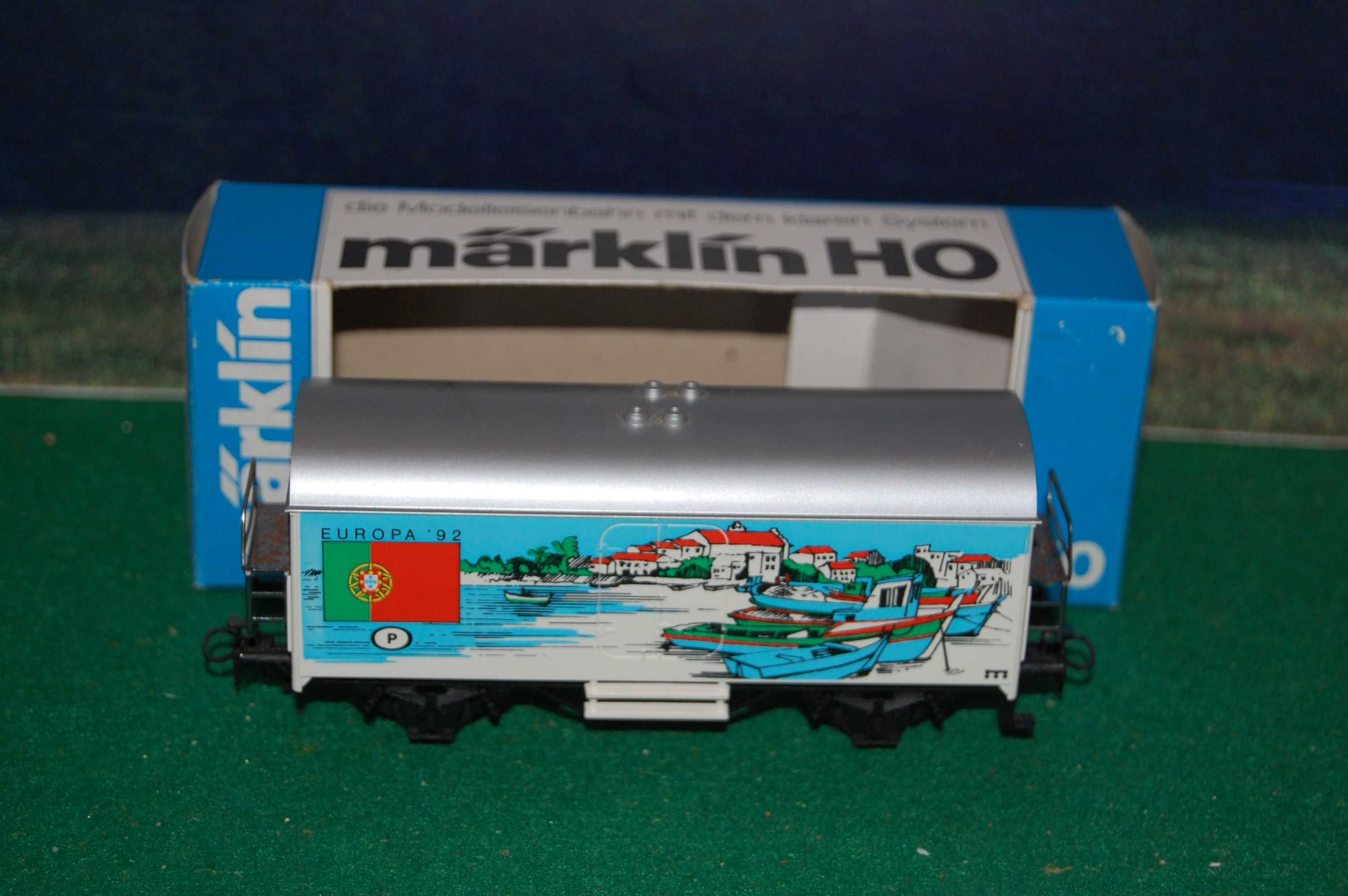 Märklin - 2 vagões frigoríficos com publicidade