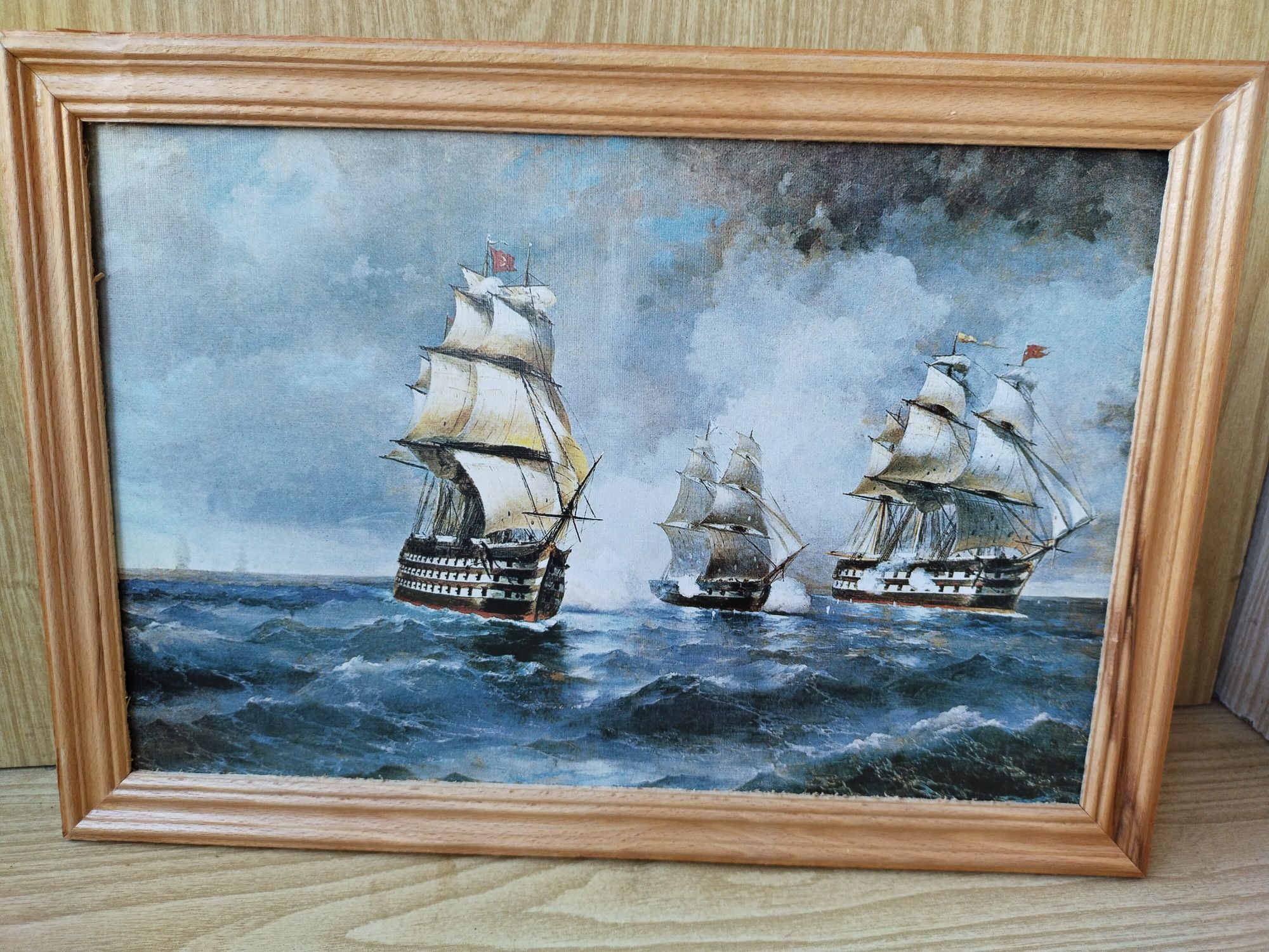 Картины карабли, картина морской бой