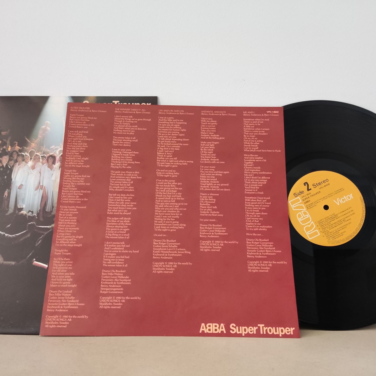 ABBA - Super Trouper (Australia & New Zealand) Disco de Vinil (vinyl)