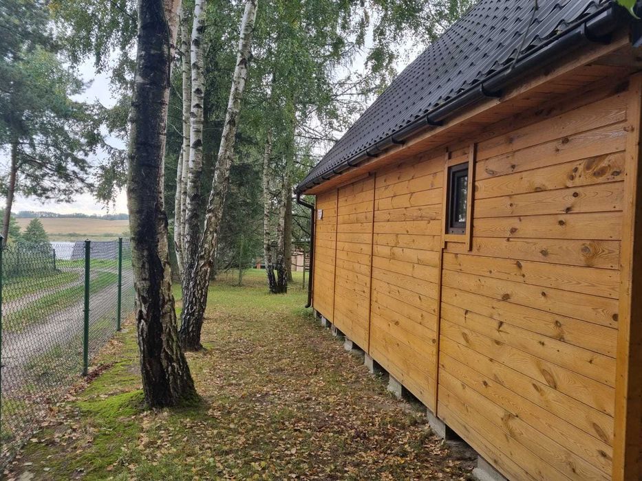 Działka nad jeziorem w Sambrodzie