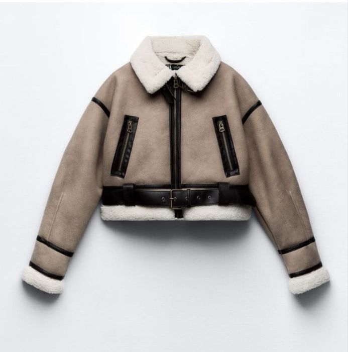 Дублянка Zara бежева