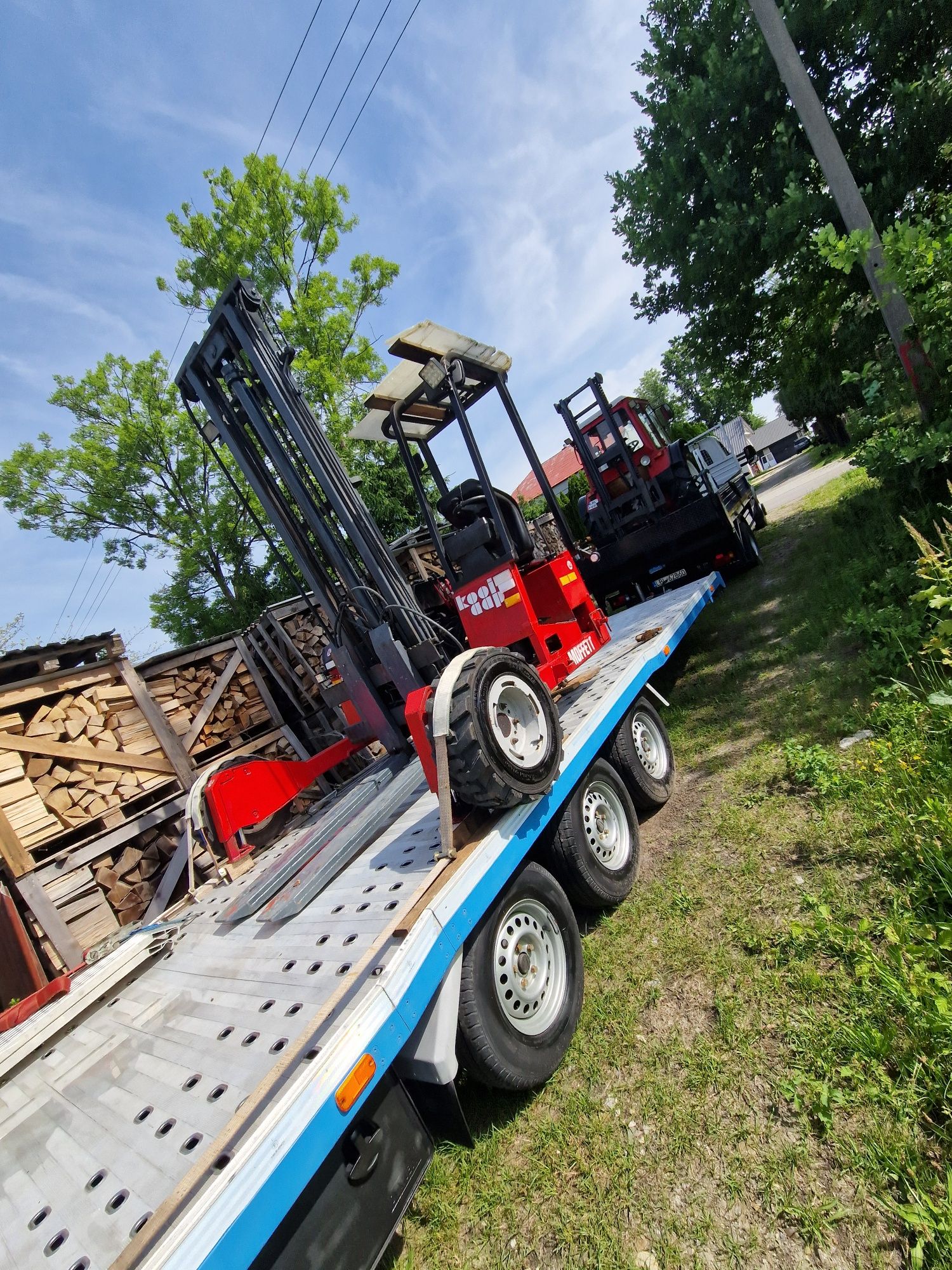 Wózek widłowy MOFFETT M4 20.03 STM  M4-25.3 NX wózek widlak maszt CIAG