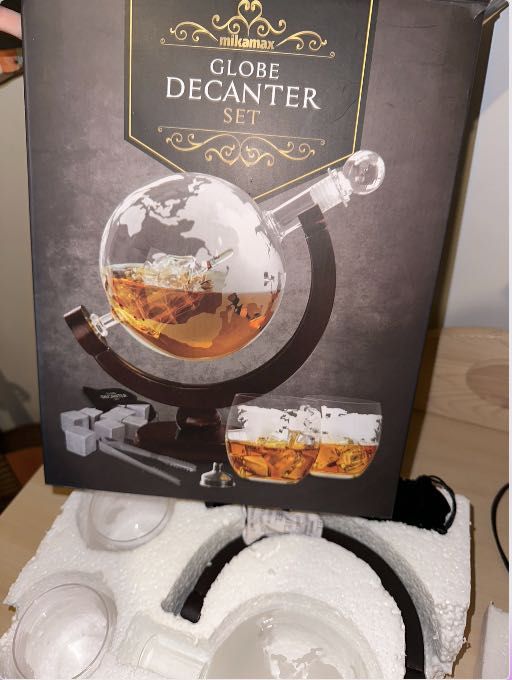 Globe Decanter Set Karafka