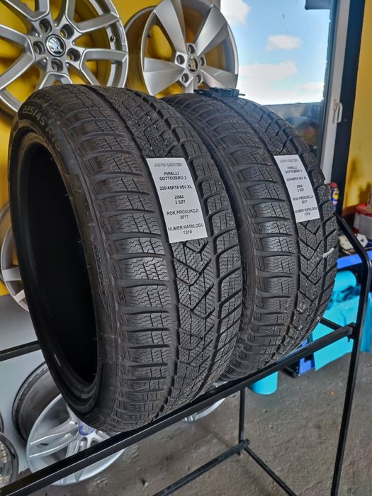 Opony zimowe 225/45R18 95V XL Pirelli SottoZero 3 | 2 sztuki