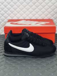 Nike Cortez Nylon black-white кросівки чоловічі Найк Кортез нейлон