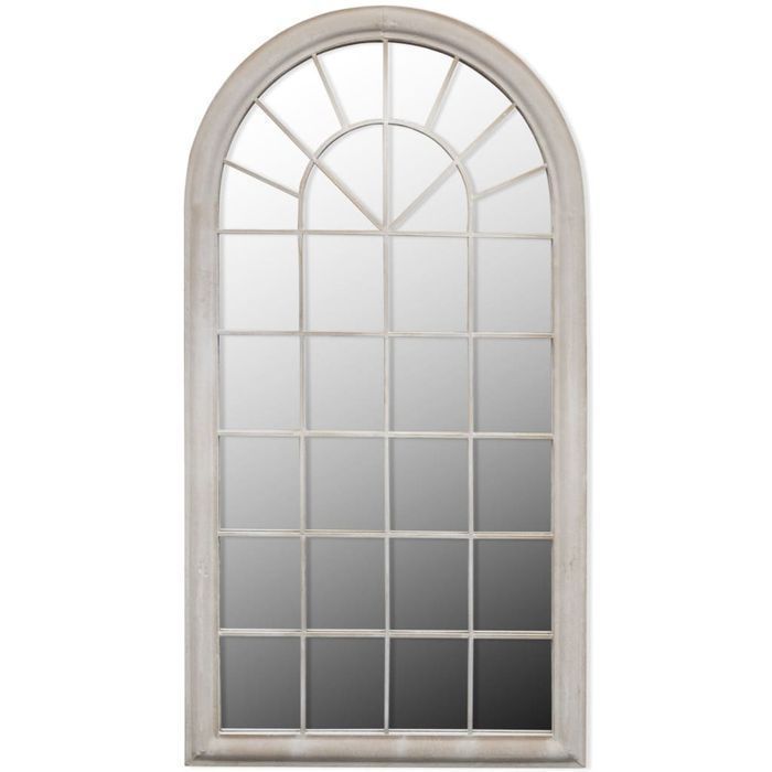 Vidaxl Rustykalne Lustro, 60X116 Cm, Do Użytku W Domu I Ogrodzie