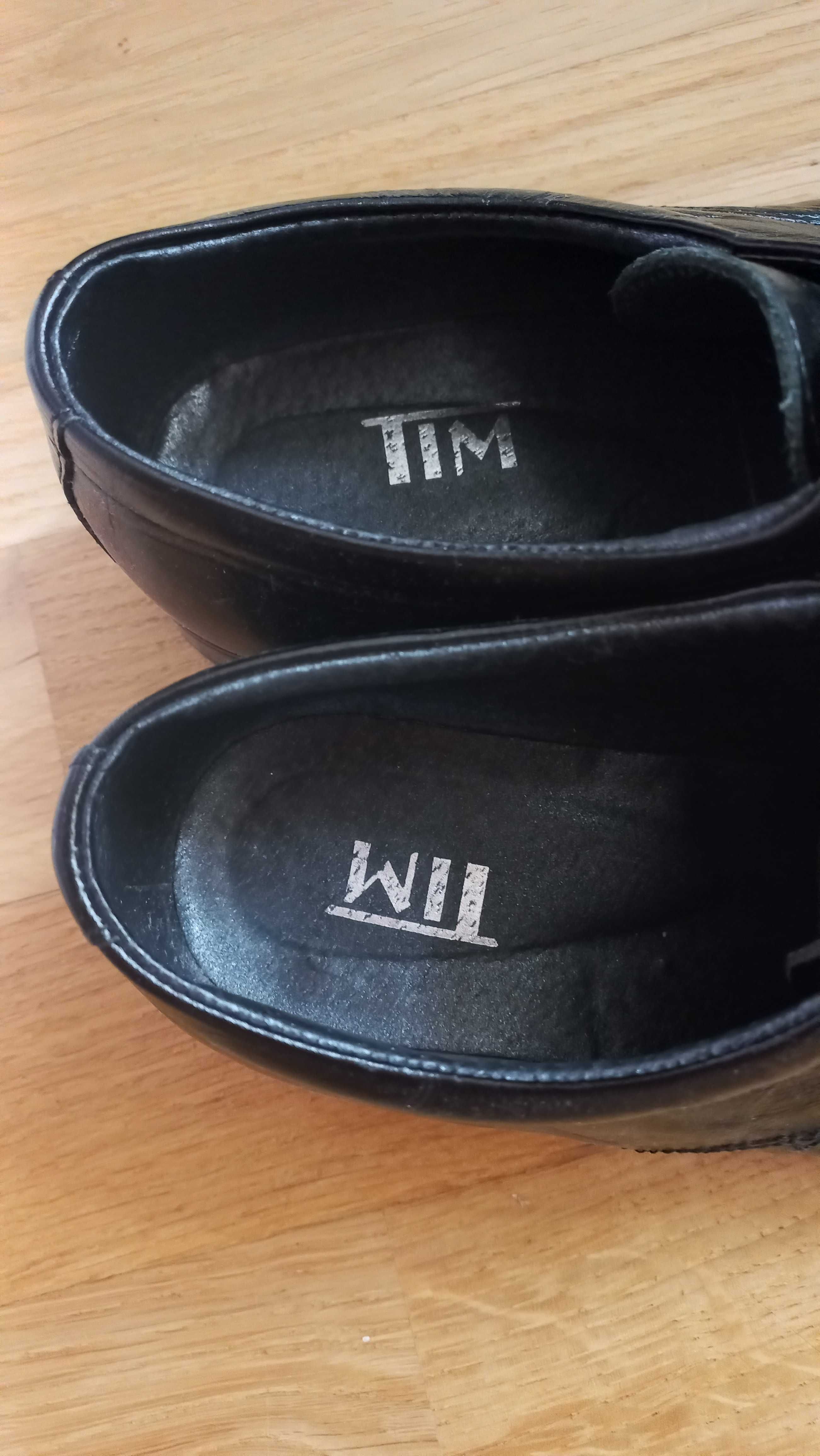 Buty komunijne,skórzane eleganckie roz.36