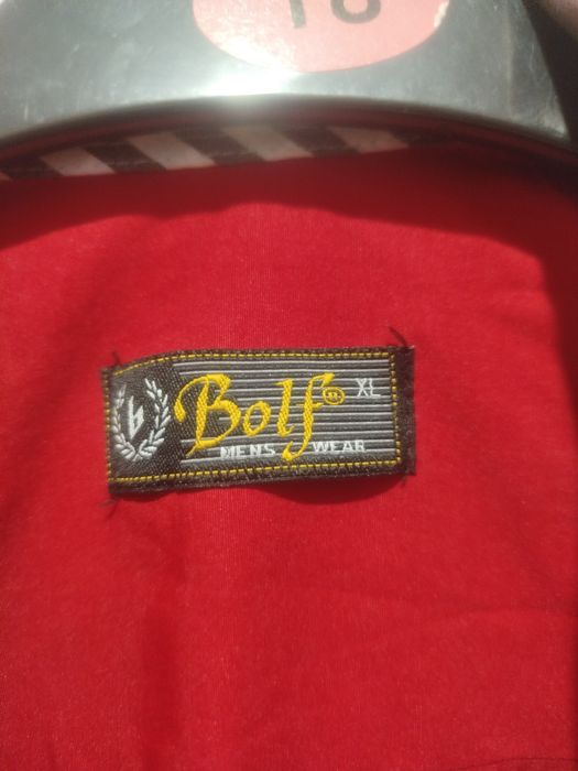 Czerwona koszula elegancka XL