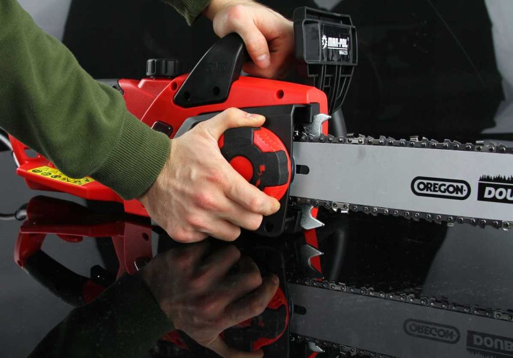 Електропила ланцюгова, электрическая пила цепная M66155