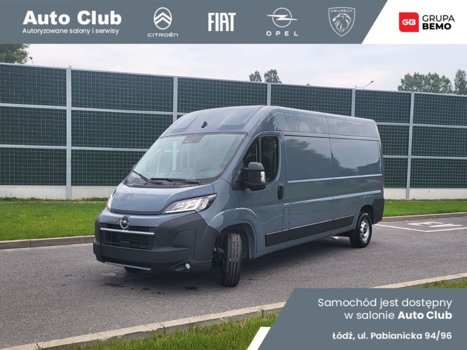 Opel Movano  Furgon L3H2 2,2D 140 KM amortyzowany fotel