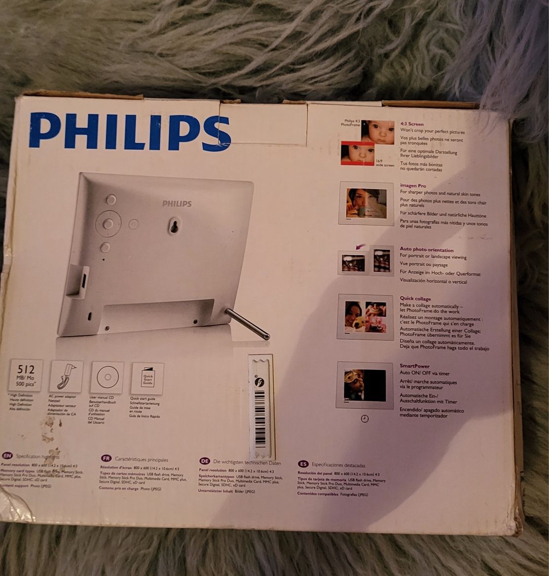 Ramka cyfrowa philips spf2027