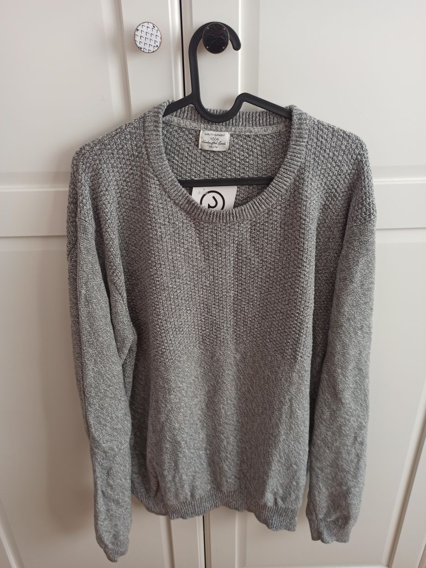 Bawełna 100% męski sweter H&M rozmiar M