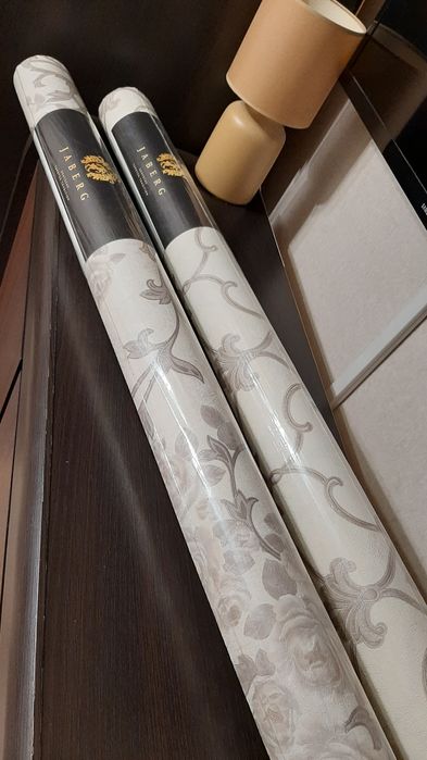 Метровые ОБОИ Германия. КОМПЛЕКТ 2вида. Винил на флизе.Дорогая коллекц