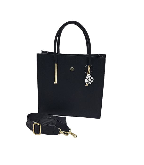 Torebka damska shopper czarna