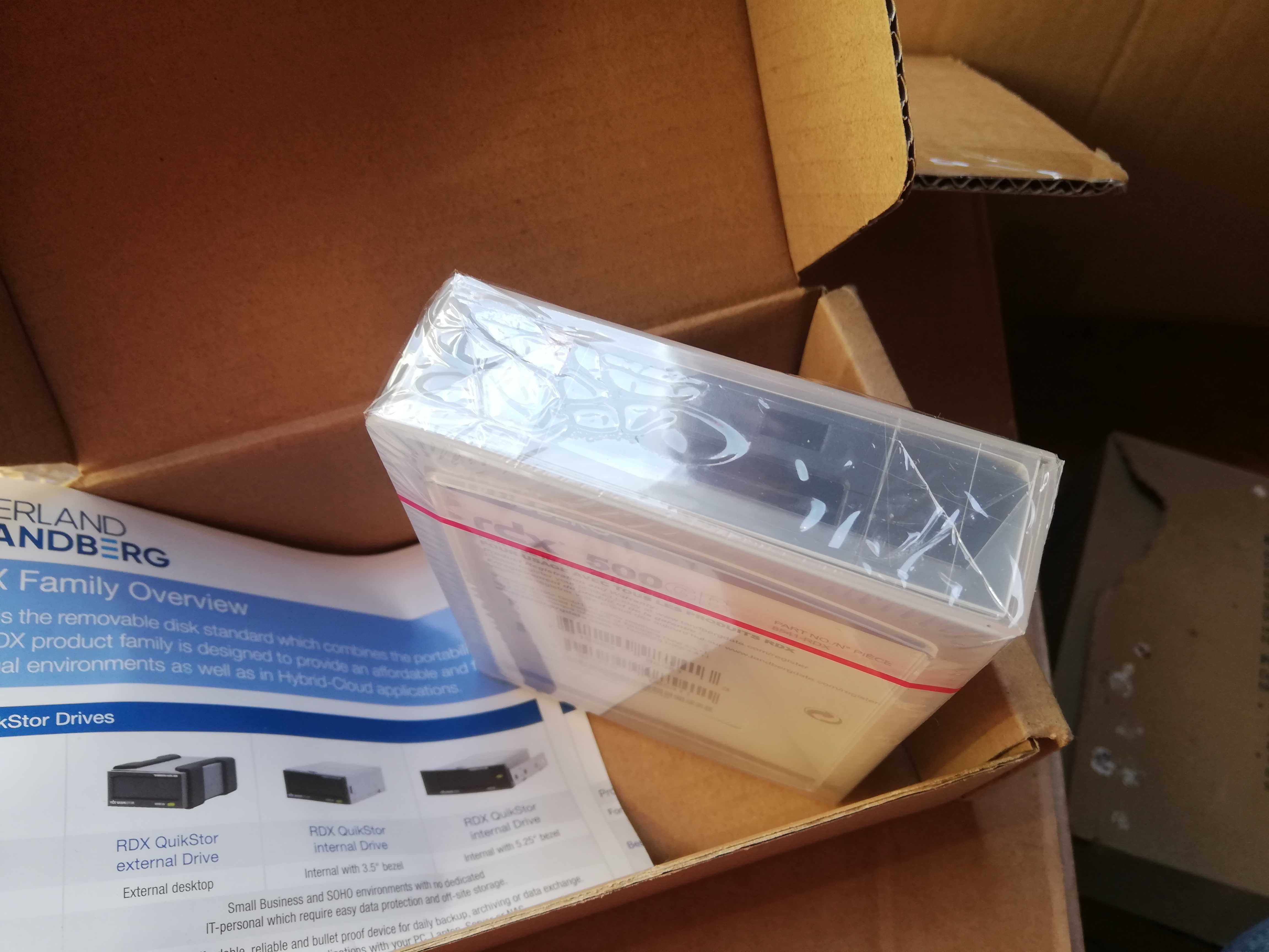 Tandberg 8541-01-RDX zapasowy nośnik danych kaseta RDX 500 GB