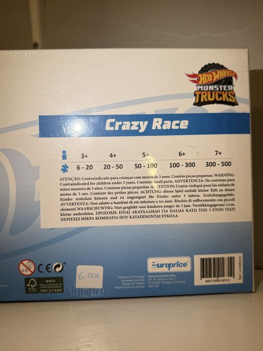 Puzzle da Hot Wheels