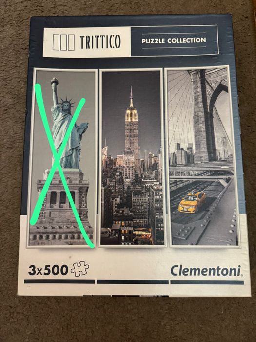 Vendo puzzle de 500 peças